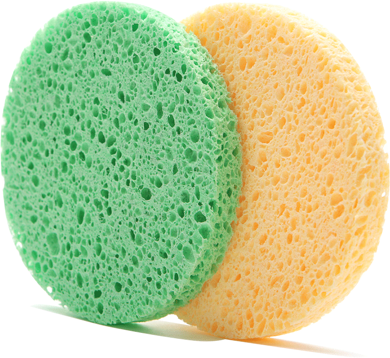 Three Thick Cotton Pad (222) Three-tier Structure Remover - Esponjas De Limpeza De Rosto (853x772), Png Download