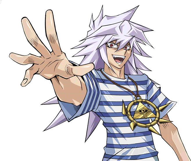 Yami Bakura Render - Yugioh Duel Links Sleeves (657x554), Png Download