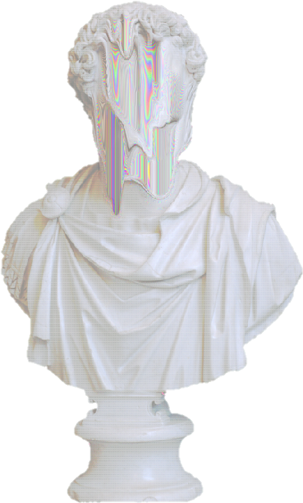 Flying Ralph Статуя - Glitch Statue Png (552x833), Png Download