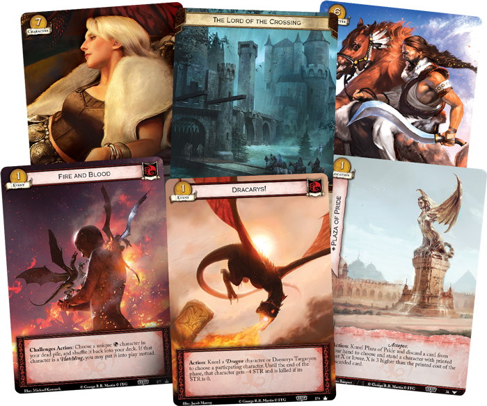 Fantasy Flight Games Is Proud To Announce The 2017 - Game Of Thrones - Lcg Second Edition Core Set (700x584), Png Download