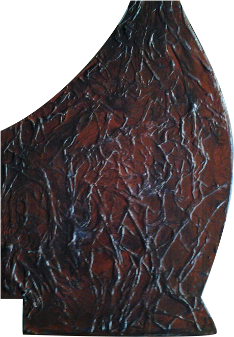 And At The End I Covered The Whole Bed With Varnish - Vase (500x667), Png Download