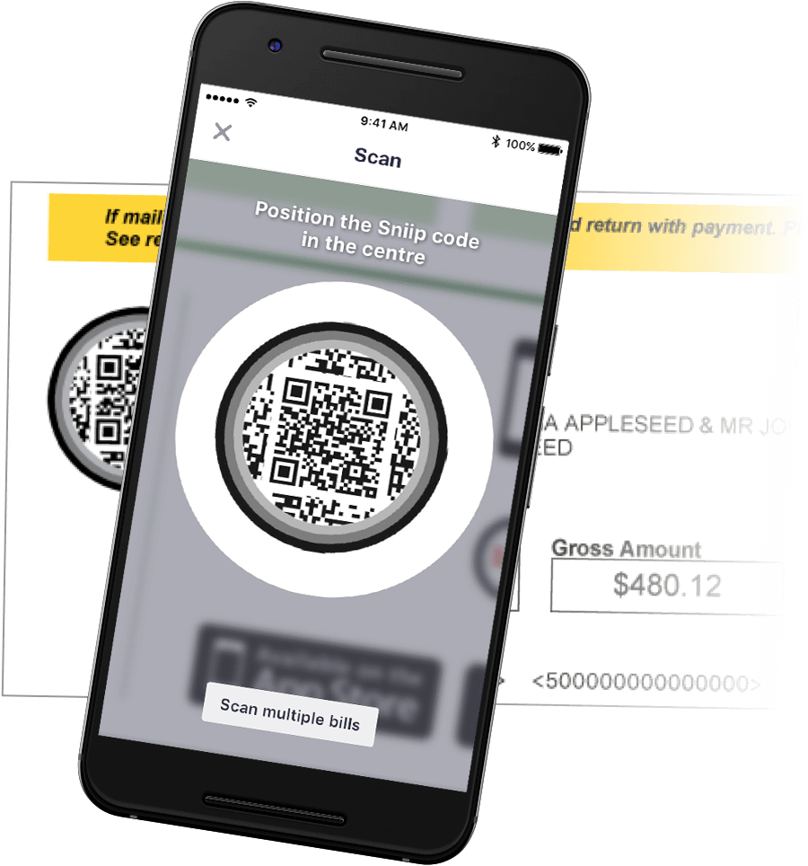 Sniip Scan A Bill - Feature Phone (900x964), Png Download