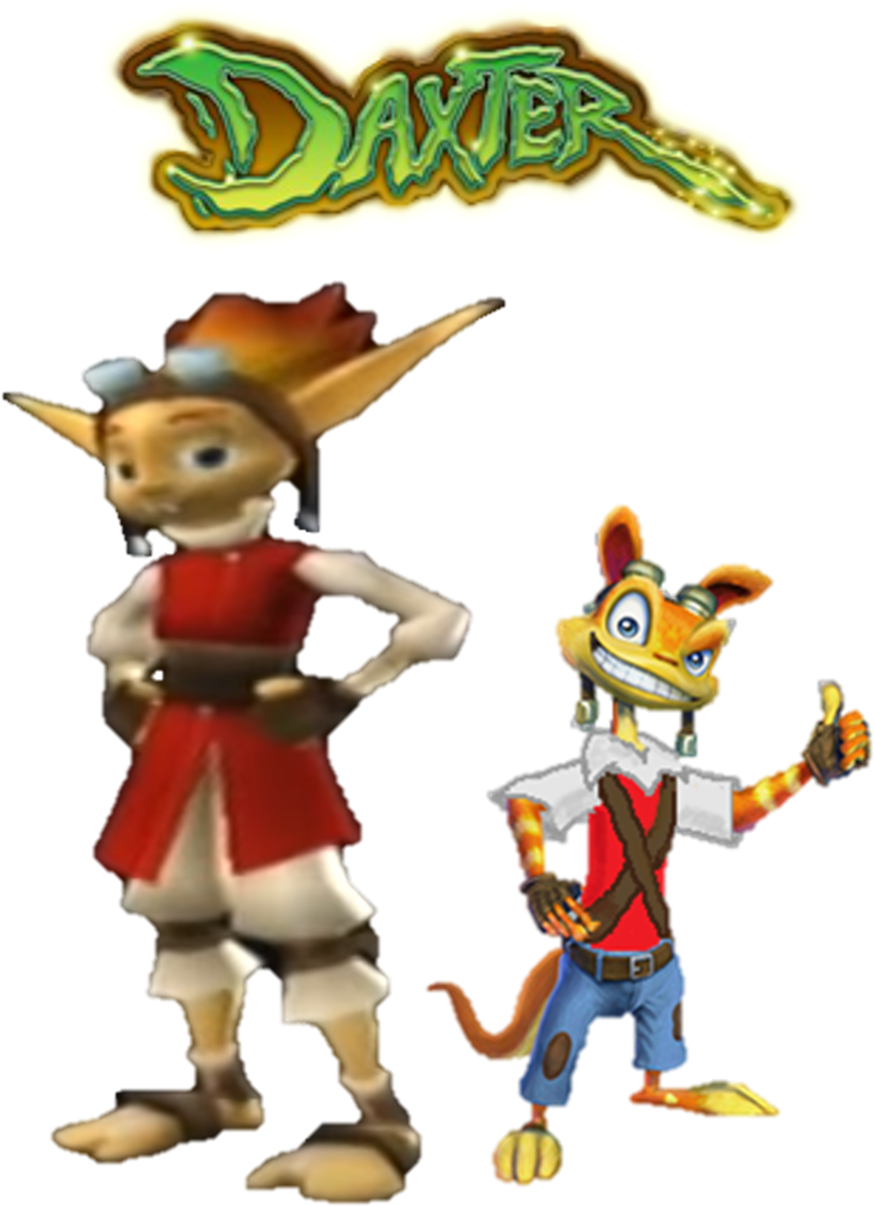 Jak And Daxter Images Original Daxter And Orange Lighting - Jak And Daxter (1429x2057), Png Download