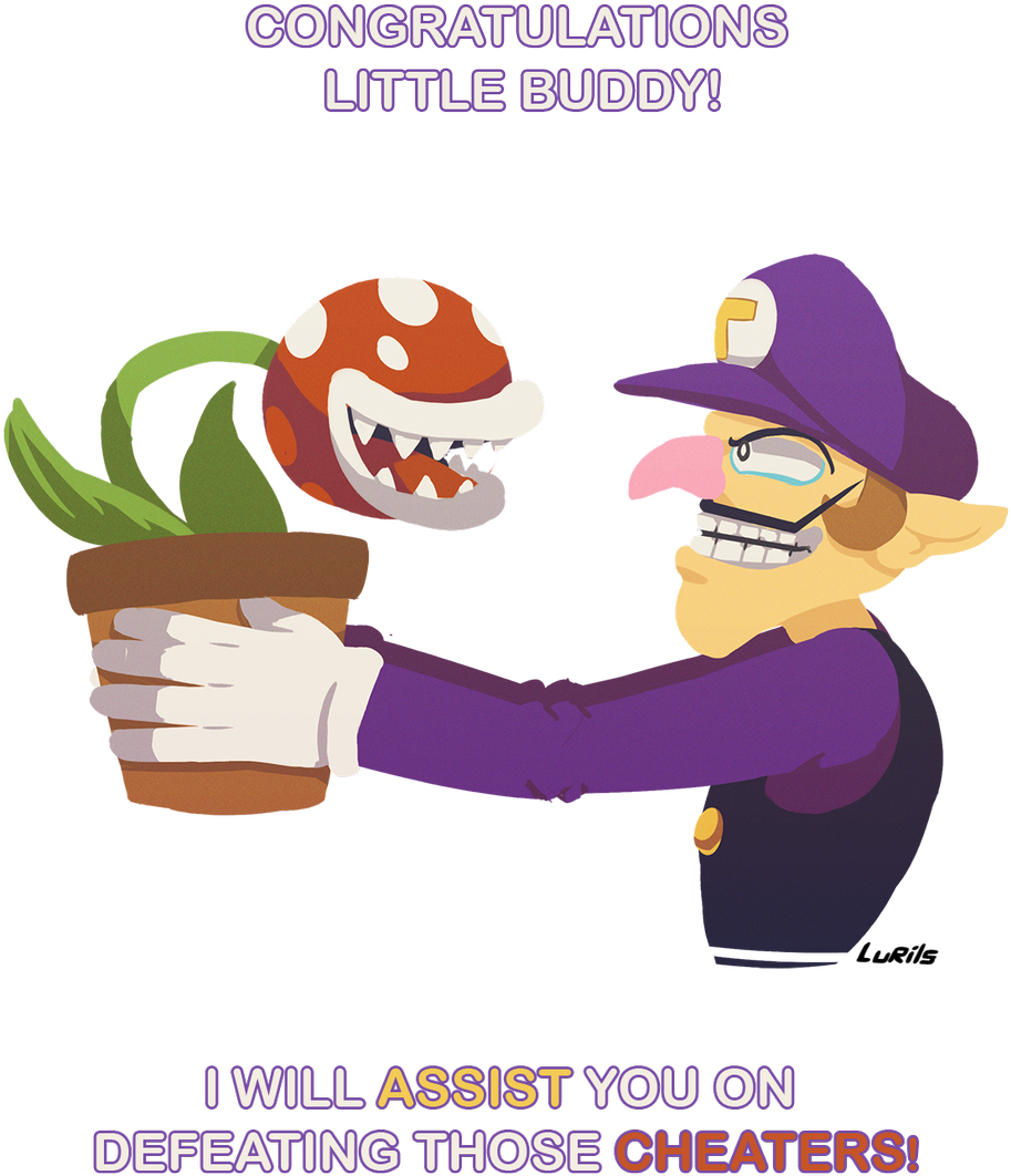 I've Seen Quite A Few Negative Posts Between Waluigi (980x1200), Png Download