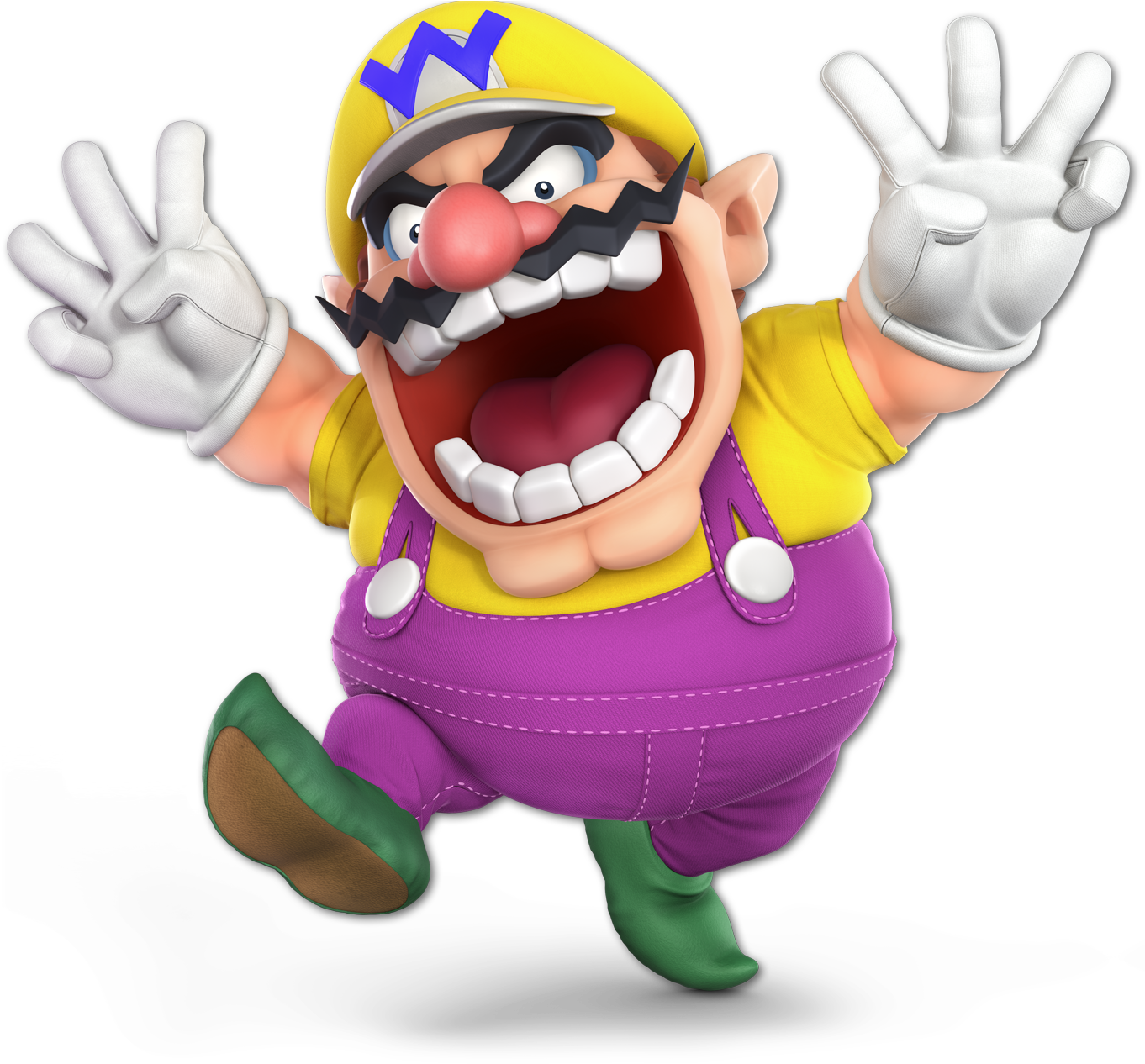 Wario - Smash Bros Ultimate 30 (1361x1272), Png Download