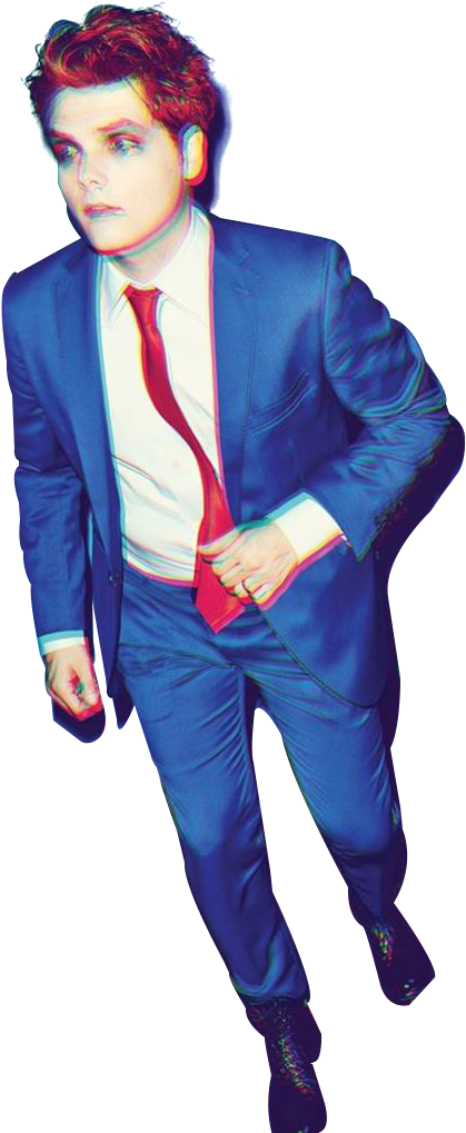 Gerard Way - Doll Hesitant Alien Gerard Way (475x1036), Png Download