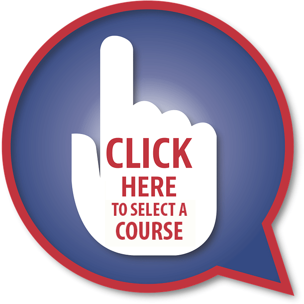 Click Here To Select A Course - Internet (635x619), Png Download