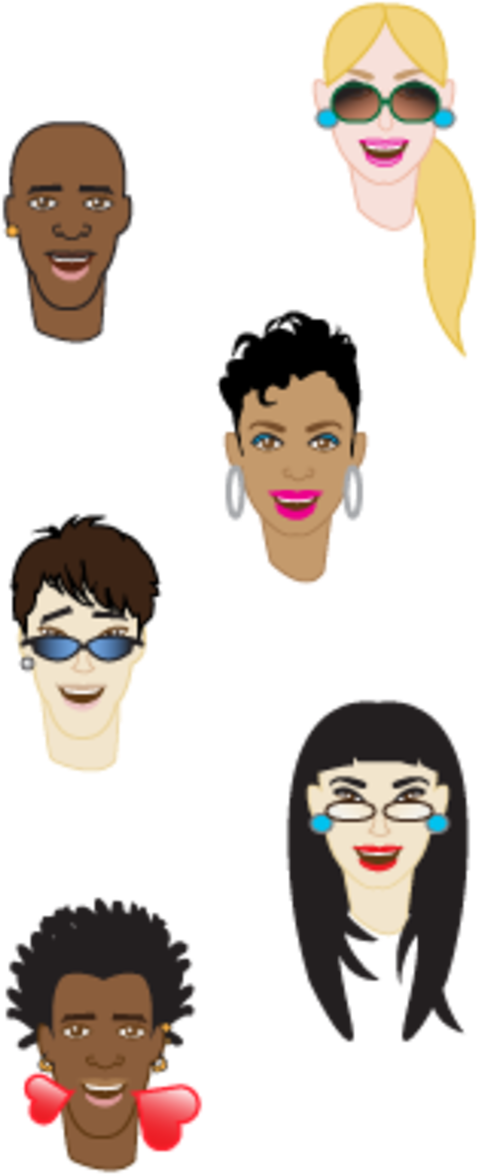 Emoji (600x1331), Png Download
