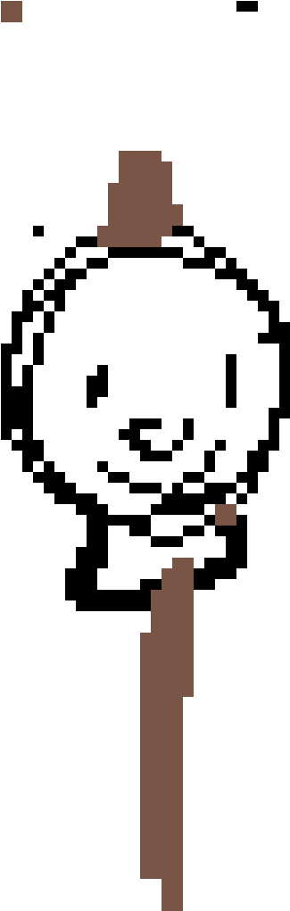Mannequin Head On A Sticka Roo - Cartoon (1200x1200), Png Download
