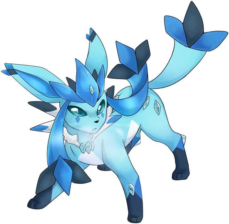 People, You Should Be Able To Find It In Your Inventory - Mega Glaceon (800x748), Png Download