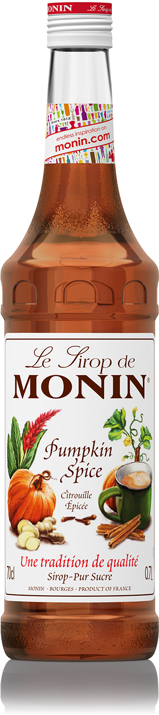 Monin Caramel Syrup (1960x1494), Png Download