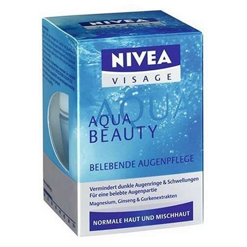How To Use Makeup To Cover Up Dark Circles - Nivea Visage Aqua Sensation Anti-shadow Eye Care 15ml (800x600), Png Download