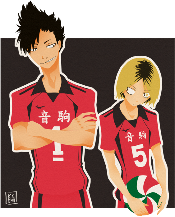 Transparent Haikyuu Nekoma Png Free - Art (600x779), Png Download