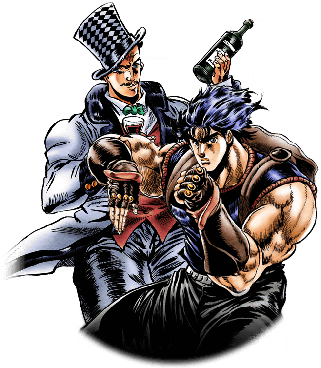 Unit Jonathan Joestar And William A - Joseph Joestar (720x800), Png Download