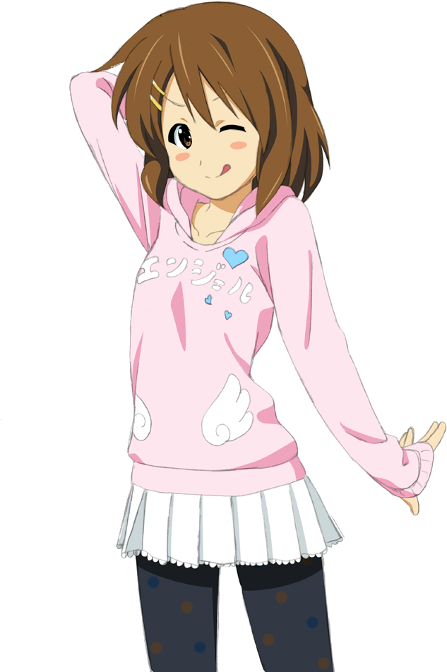 Yui Hirasawa (660x1000), Png Download