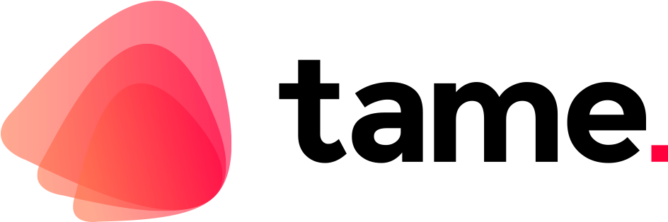 Tame, A Copenhagen, Denmark-based Tech Startup On A - Logo (1122x400), Png Download