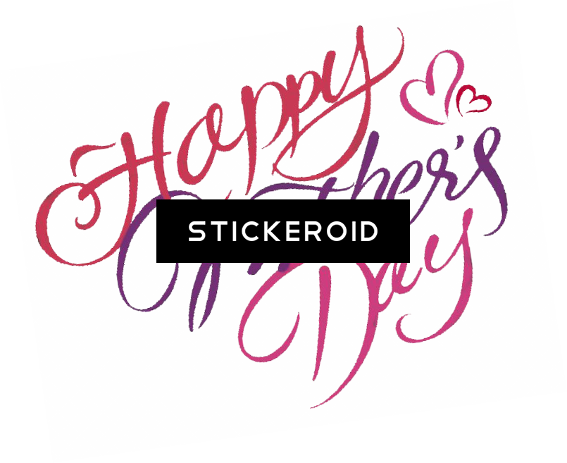 Mother's Day - Calligraphy (805x657), Png Download