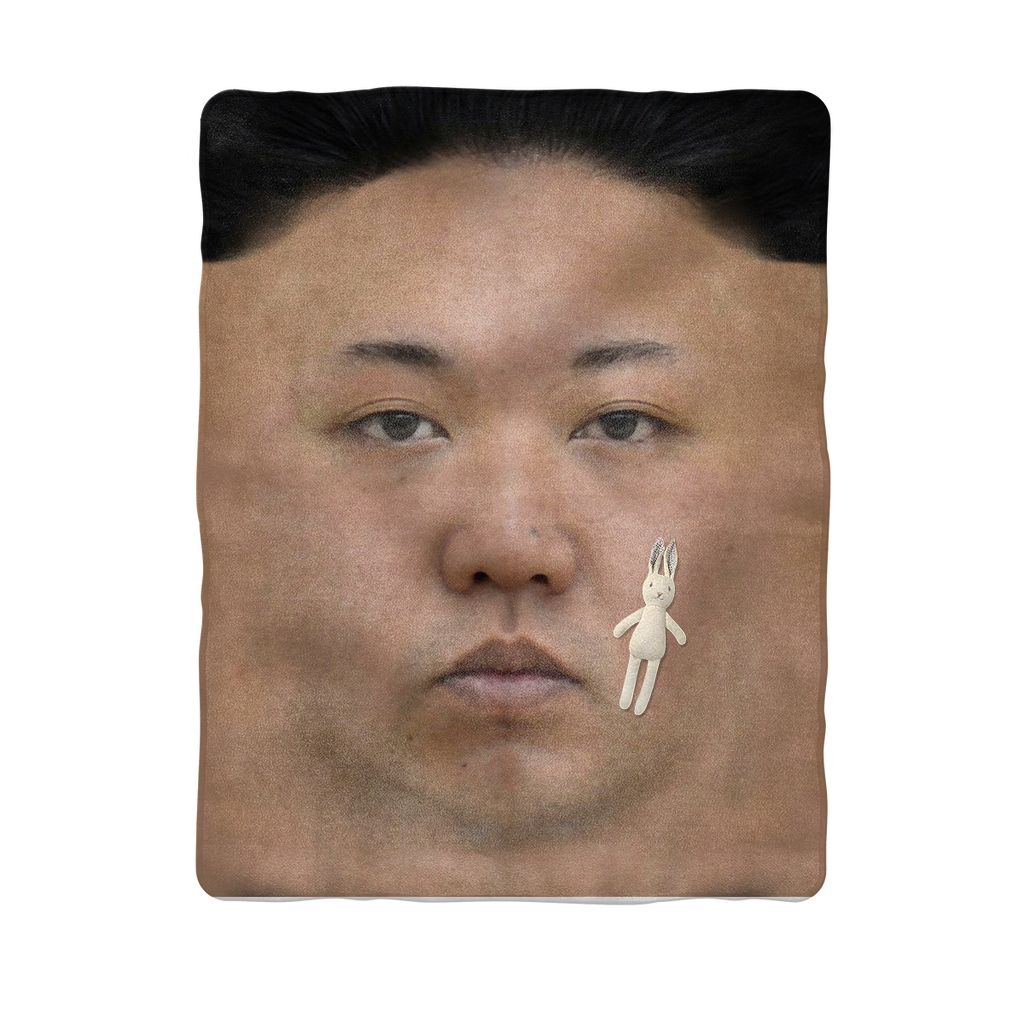 Kim Jong Un Sublimation Baby Blanket - Kim's North Korea Png (1024x1024), Png Download