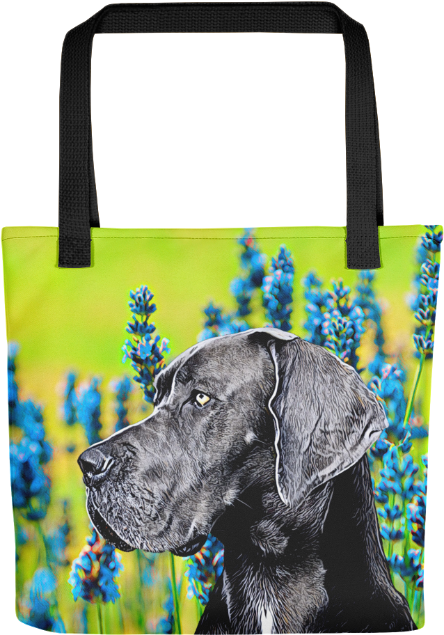 Great Dane Tote Bag (1000x1000), Png Download