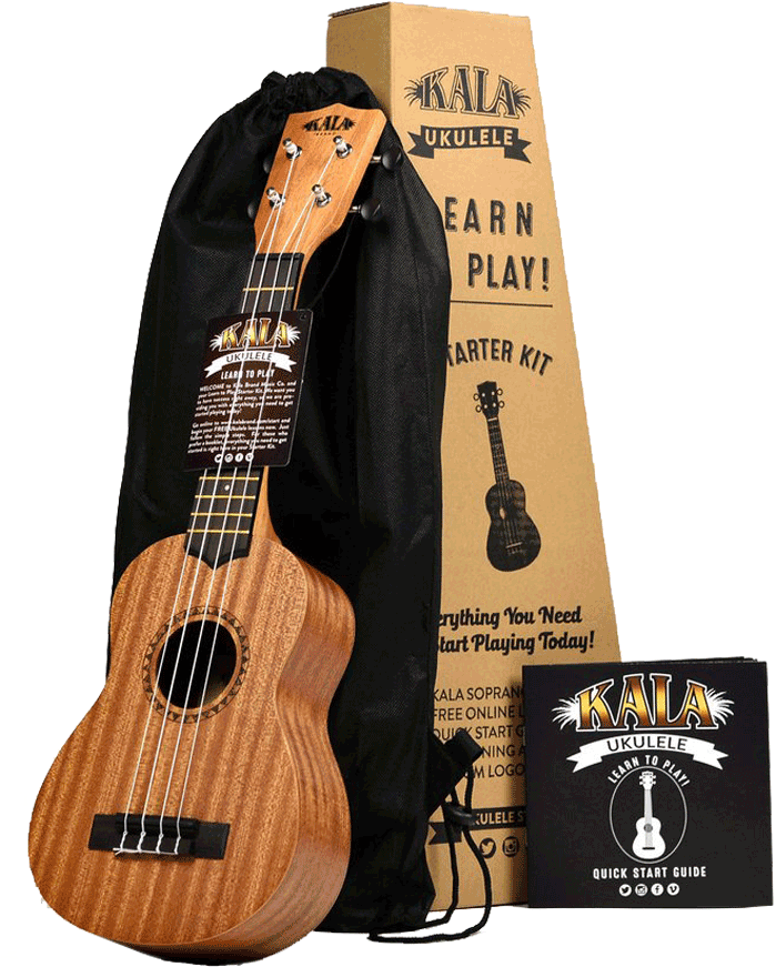 Kala Learn To Play Ukulele Starter Kit (1000x1000), Png Download