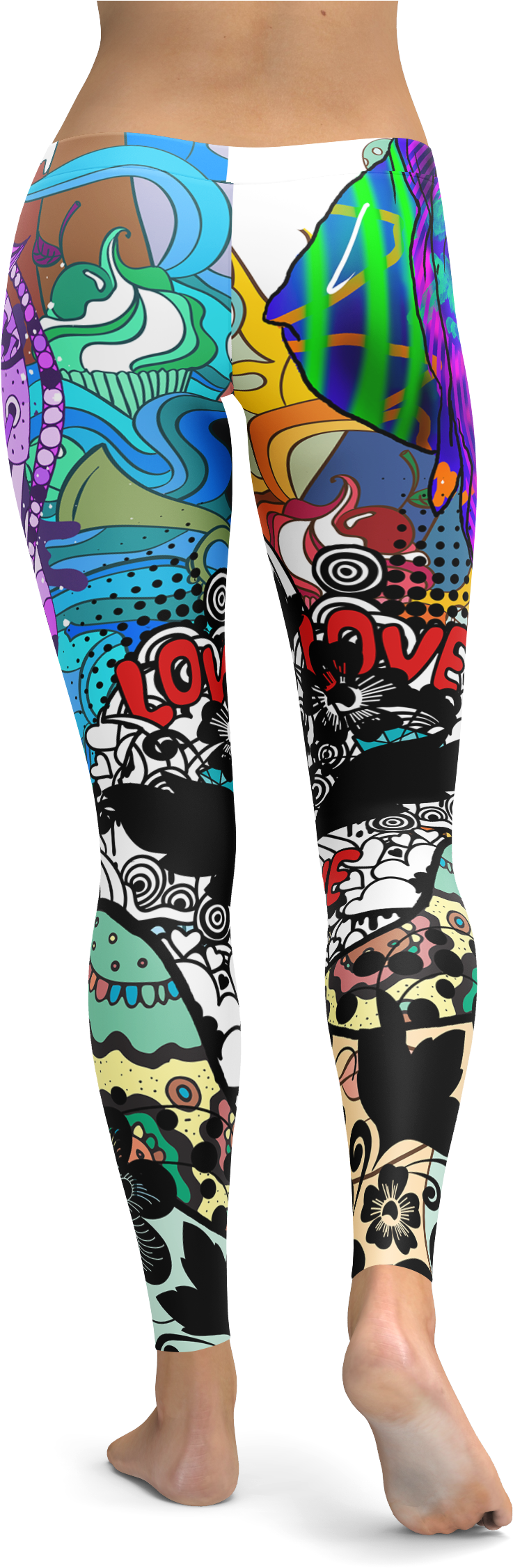 Great Dane Dog Breed Leggings - Leggings (1000x2300), Png Download