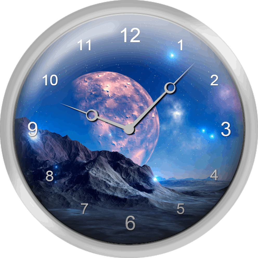 Alien Planet Artwork (992x992), Png Download