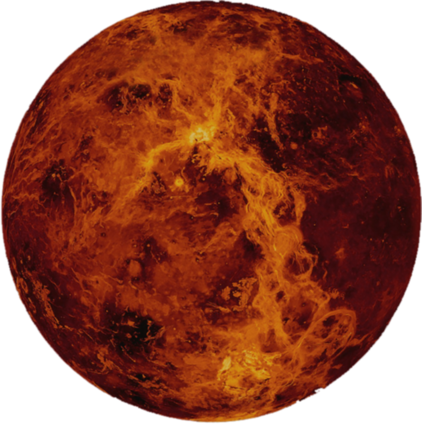Venus Planet Png Vector Royalty Free Download - Venus Planet (1427x1435), Png Download