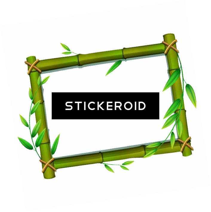 Bamboo Stick Nature (706x707), Png Download