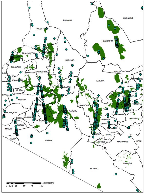 Distribution Of The Height Data Points In Different - Atlas (902x790), Png Download