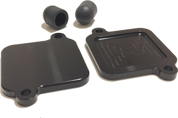 Ducparts Ducati Panigale V4 Smog Block Off Plates - Plastic (752x728), Png Download