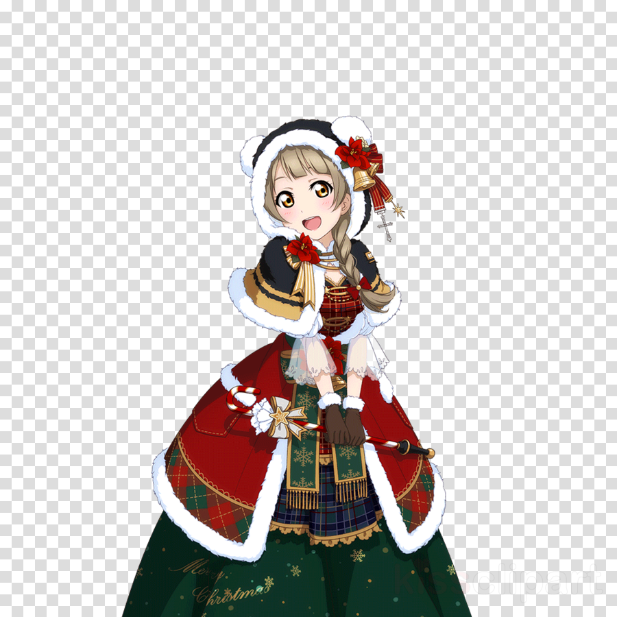 Love Live Ver Christmas Clipart Kotori Minami Maki - Kotori Christmas (900x900), Png Download