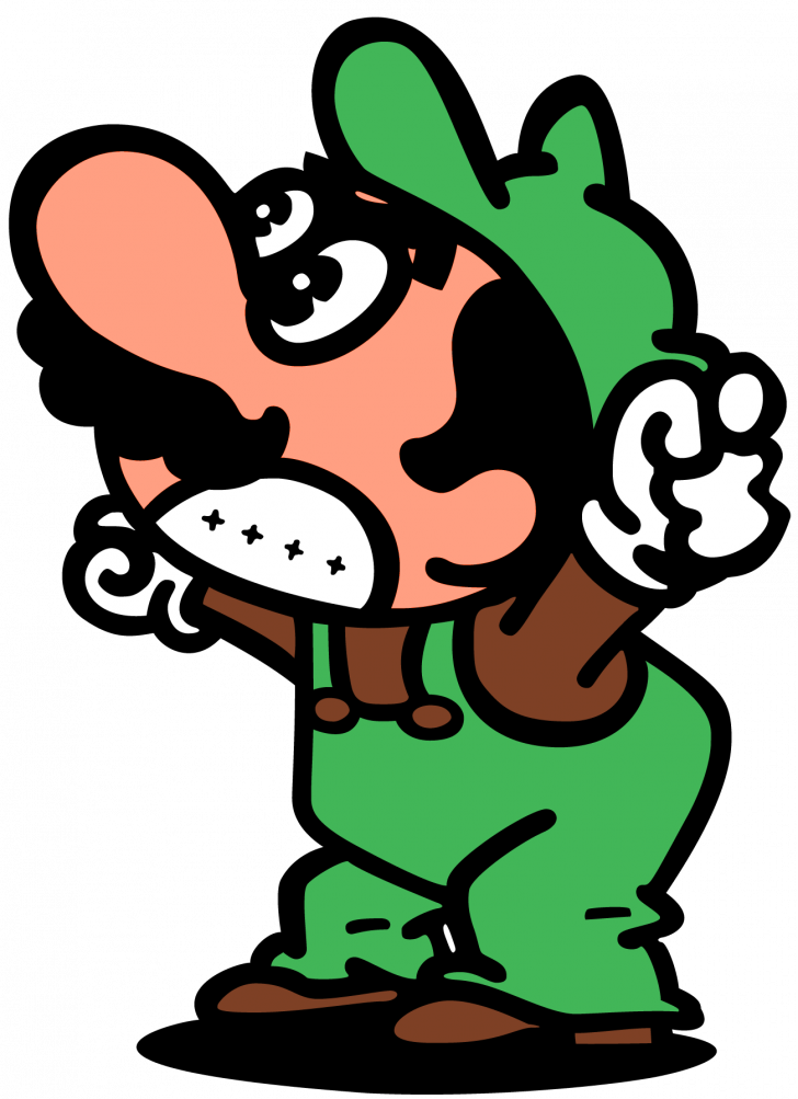 Medium Size Of How To Draw 8 Bit Mario Characters Super - Mario Bros Arcade Mario (728x1003), Png Download