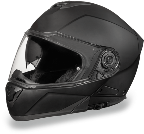 Glide Dull Black Modular Helmets O Approved Helmet - Daytona Glide Helmet (600x600), Png Download