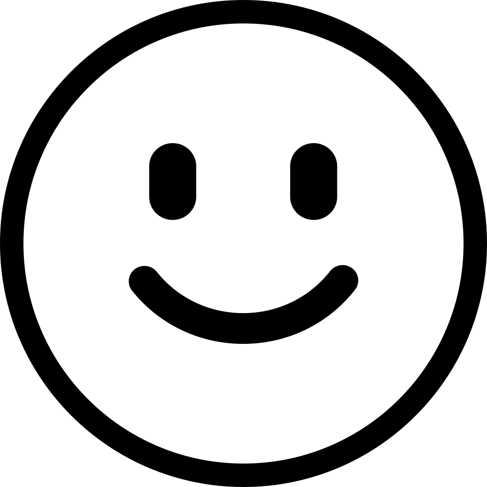 Smiling Svg Icon Free - Scalable Vector Graphics (980x980), Png Download