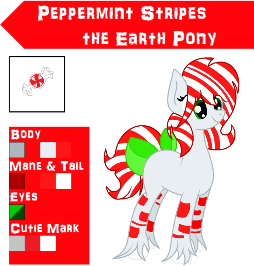 Peppermint Stripes Png Black And White Library - Cartoon (868x921), Png Download