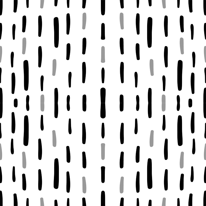 Black Grey And White Dash Vertical Stripes Giftwrap - Notebook Journal Dot-grid, Graph, Lined, No Lined: (798x800), Png Download