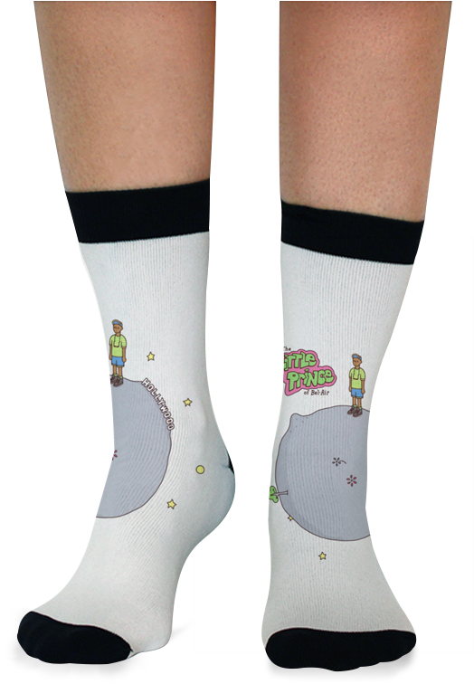 Meia Le Petit Prince Of Bel-air De Madame Malkinsna - Drawing (800x800), Png Download