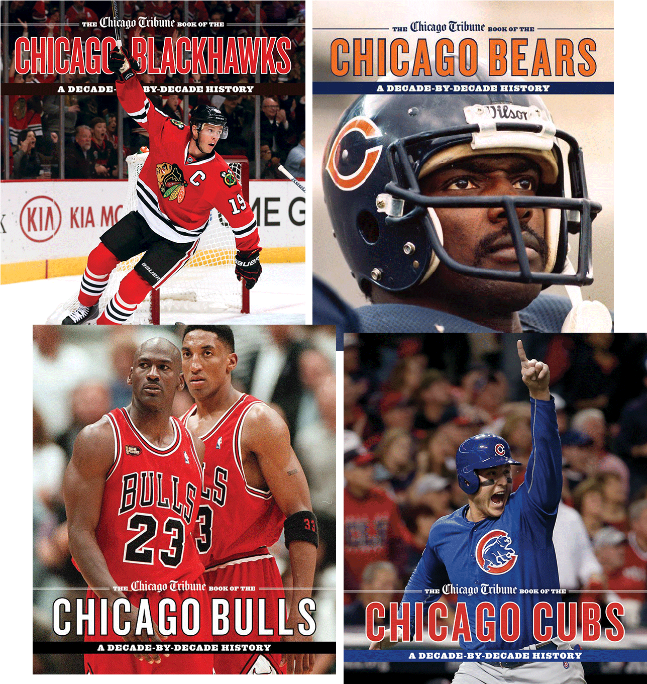 99 The Chicago Tribune Decade By Decade Sports History - Chicago Tribune Book Of The Chicago Bears: A Decade-by-decade (1500x1500), Png Download