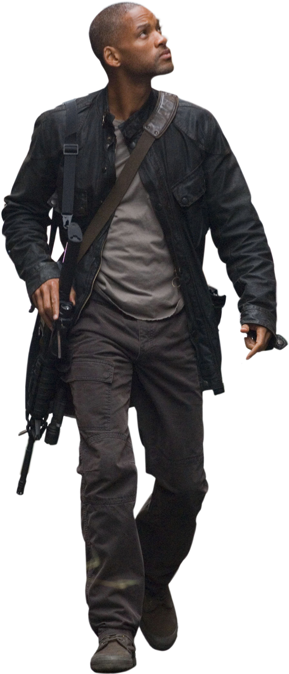 Will Smith Wall Paper - Will Smith I Am Legend Outfit (639x1385), Png Download