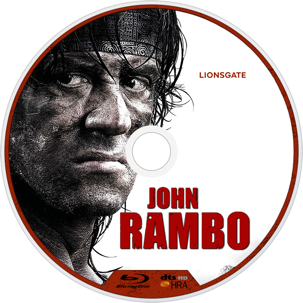 Rambo Png - John Rambo Blu Ray Disc (1000x1000), Png Download