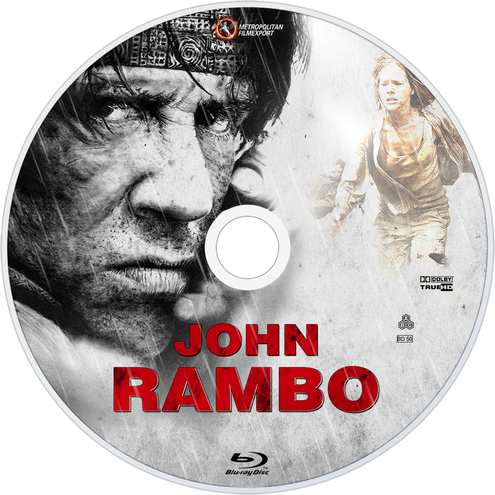 Rambo Bluray Disc Image - Blu-ray Disc (1000x1000), Png Download