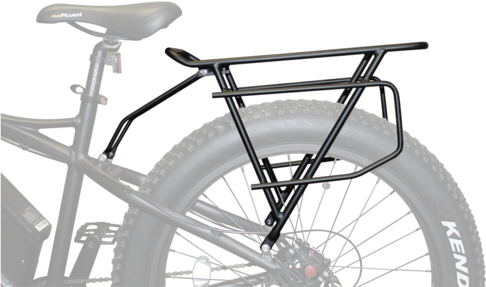 Rambo Bike Rack Rambo Extra Large Rear Luggage & Cargo - Bicycle (700x700), Png Download