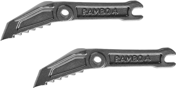 Spare Cramp Rambo 4 Forged Points 2x - Grivel Puntas X 2 For Rambo4 Cramp O Matic One Size (750x750), Png Download
