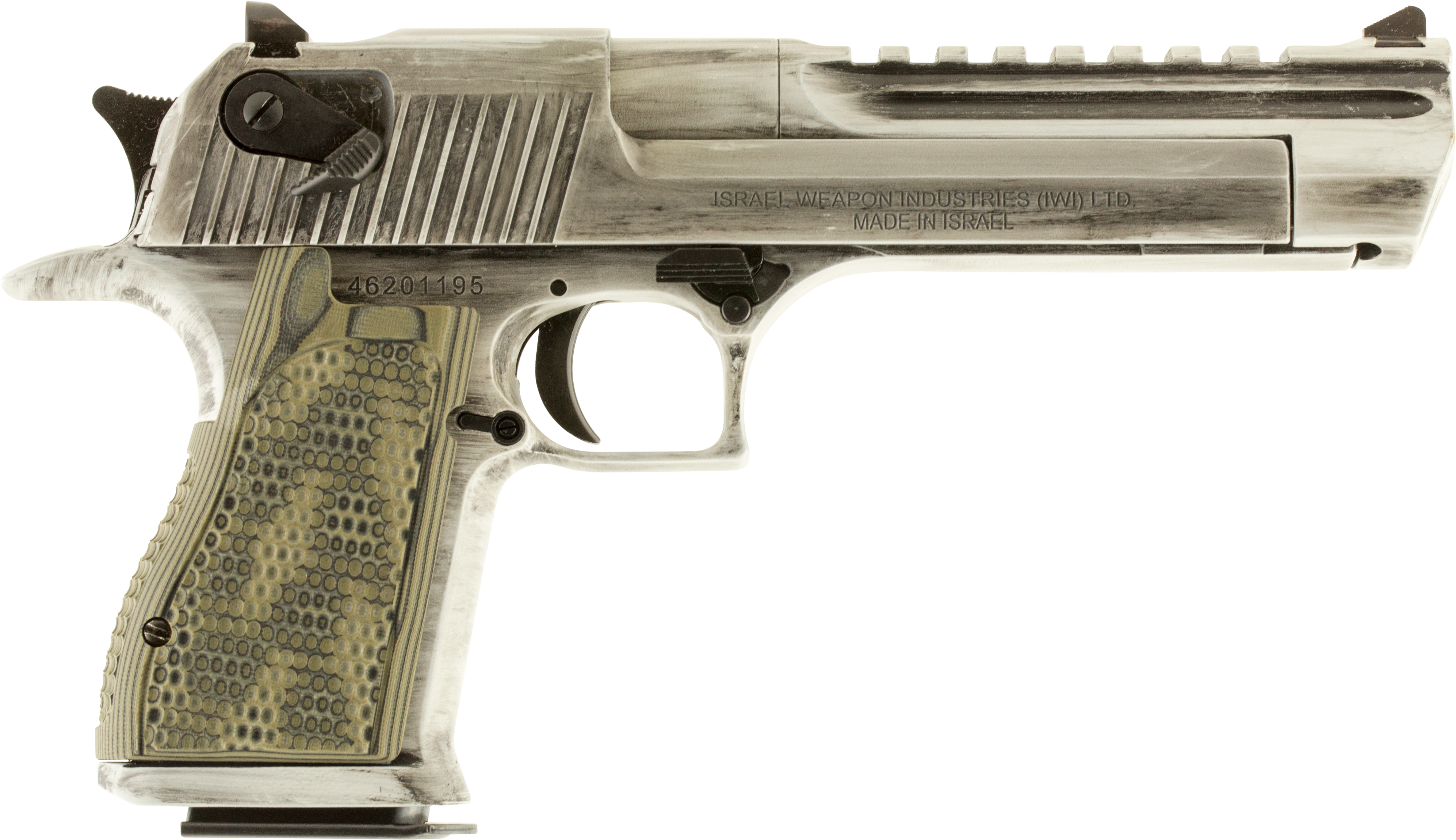 Commander Desert Eagle Png Library - Desert Eagle L5 G10 Grips (4870x2843), Png Download