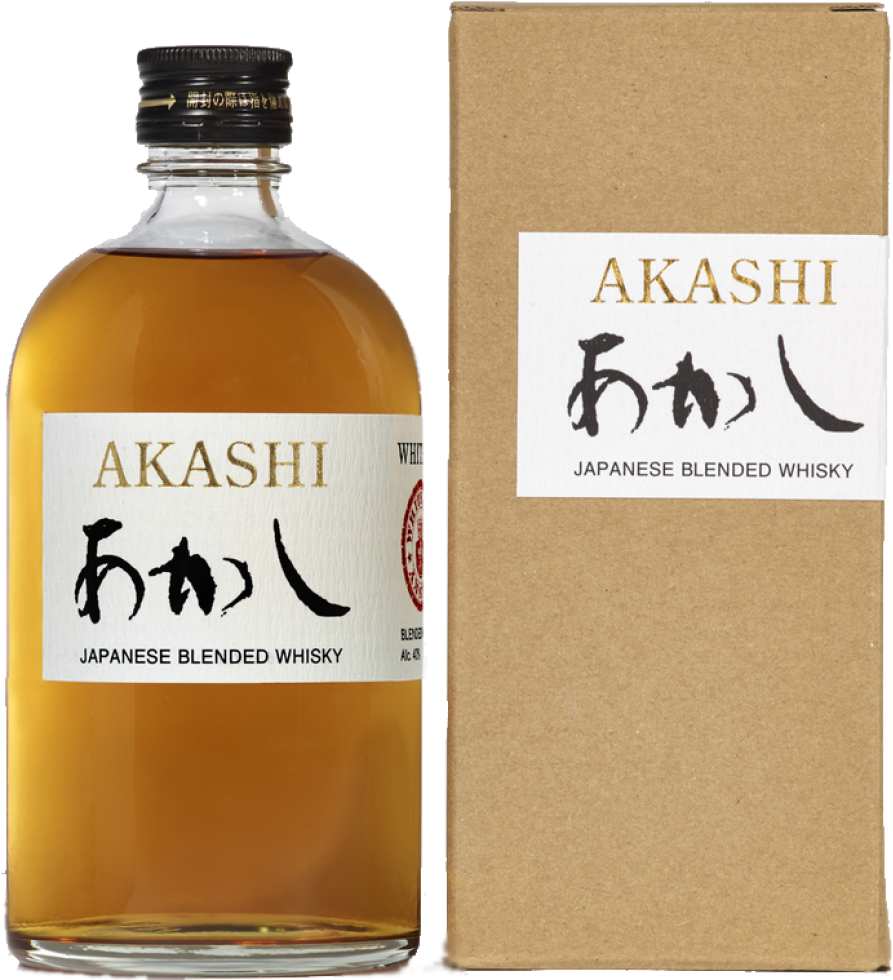 Akashi Japanese Blended Whisky 40% Vol - Akashi Japanese Blended Whisky 50cl (900x1200), Png Download