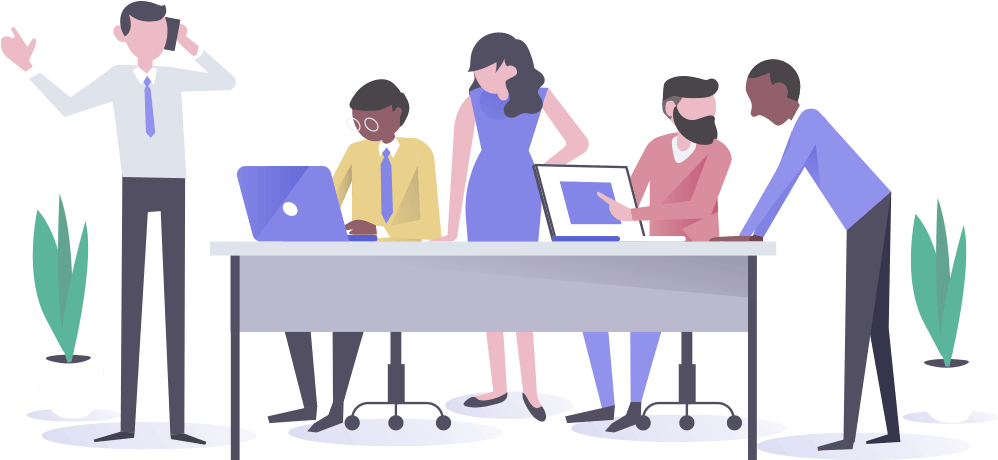 For - Business Process Management Illustrations (1064x500), Png Download