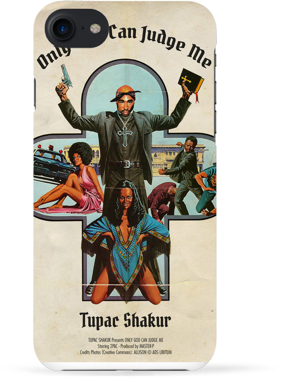 Coque 3d Iphone 7 2pac De Ads Libitum - 2pac Road To Glory Album (690x850), Png Download