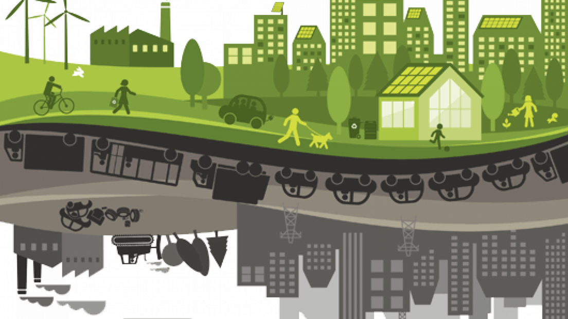 Green Economy - Zero Disease. The Birth Of The Collaborative Model (1104x621), Png Download