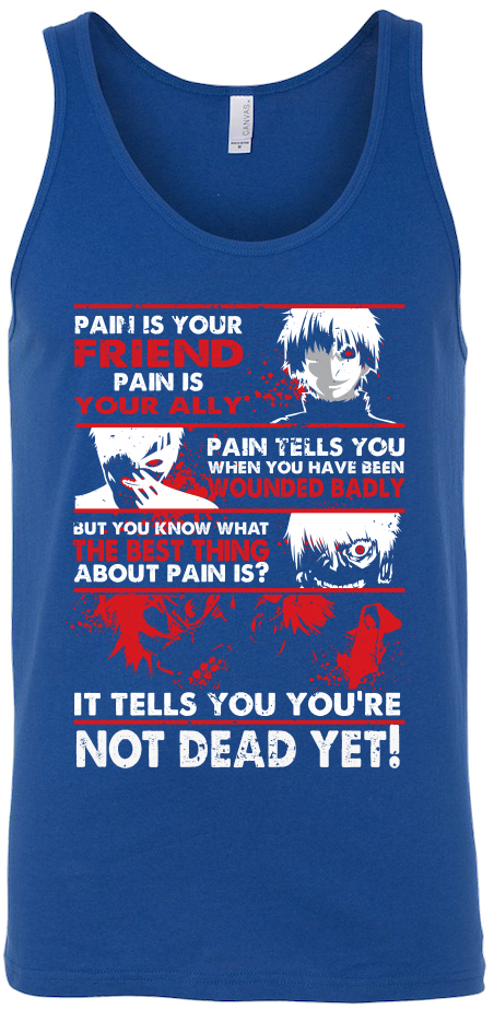 Tokyo Ghoul - Tank Top Sword Art Online (1000x1000), Png Download