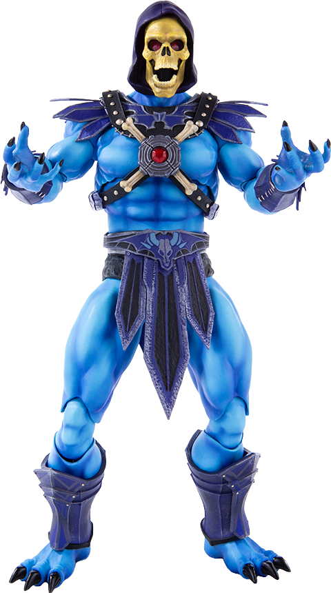 Masters Of The Universe Sixth Scale Figure Skeletor - Skeletor (480x860), Png Download
